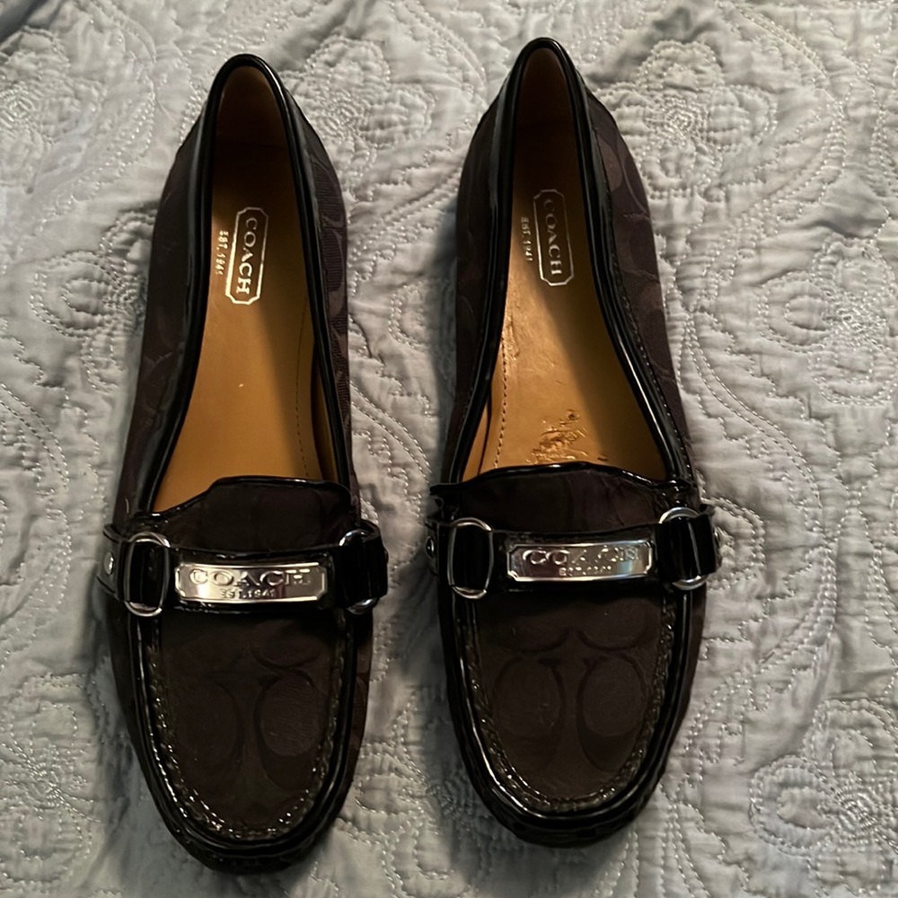 Coach loafers size 8b